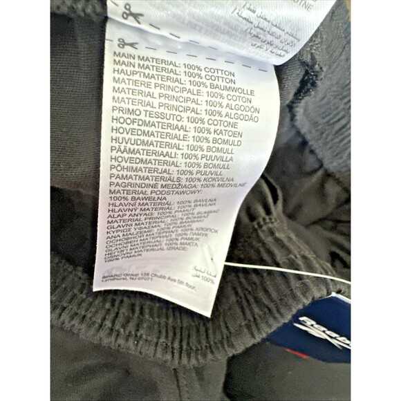 Reebok Women's Identity French Terry Shorts with pockets Black XS - Picture 6 of 6